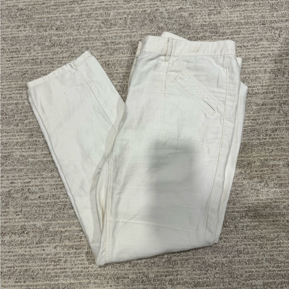 LOFT Cream Women’s Trousers